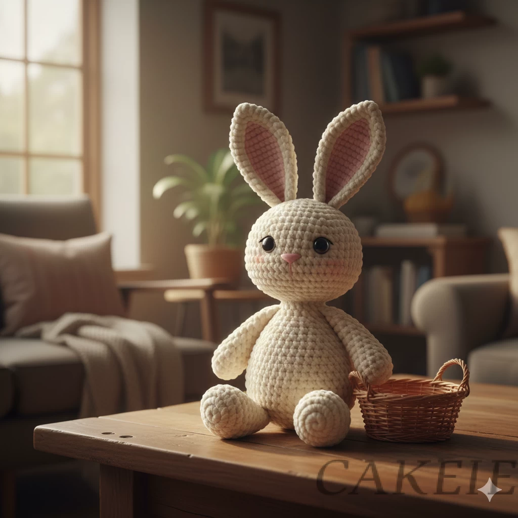 Crochet Bunny Soft Toy